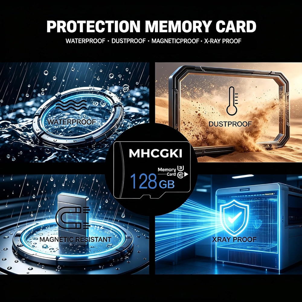 128GB Micro Memory Card High Speed MINI Card Class 10 TF Card with Adapter fo...