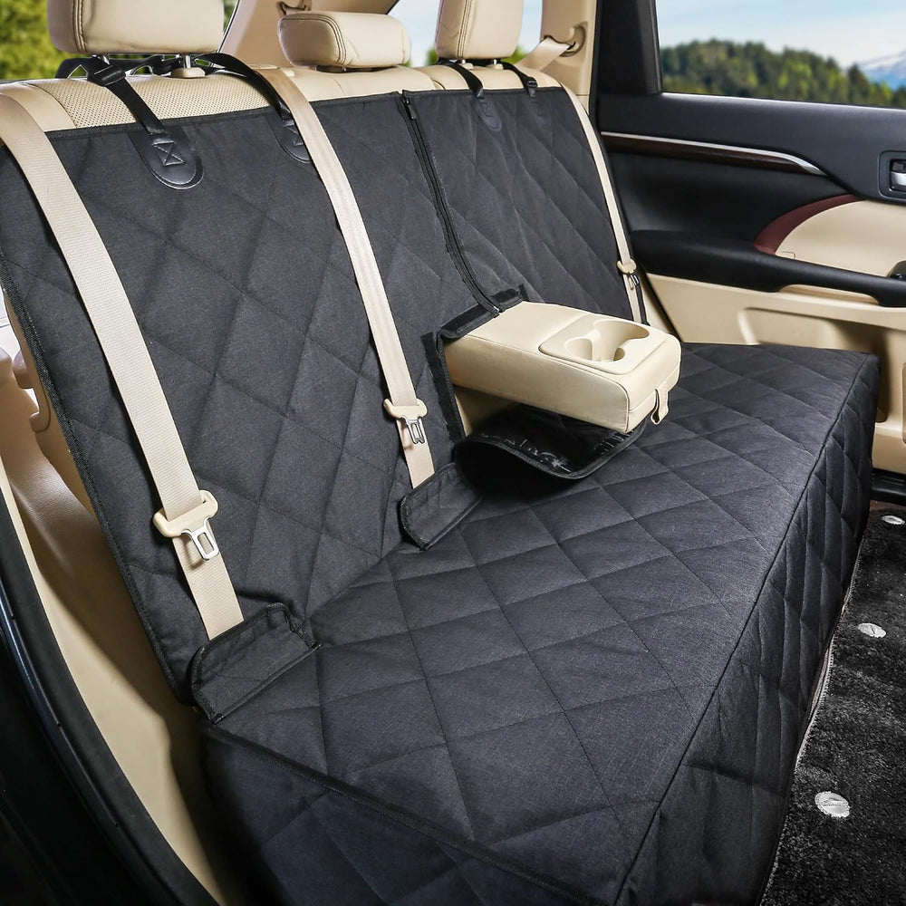 petalage Bench Dog Car Seat Cover for Back Seat Waterproof Seat Covers Durabl...