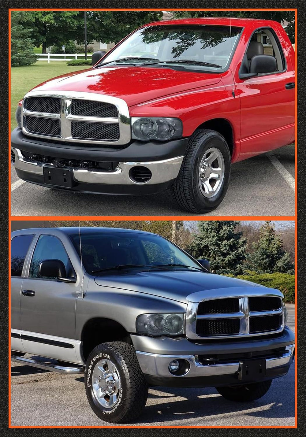Headlight Assembly for 2002-2005 Dodge Ram 1500 | 2003-2005 Ram 2500/3500 Smo...