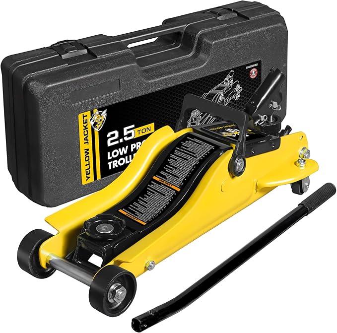 YELLOW JACKET 2.5 Ton Trolley Jack