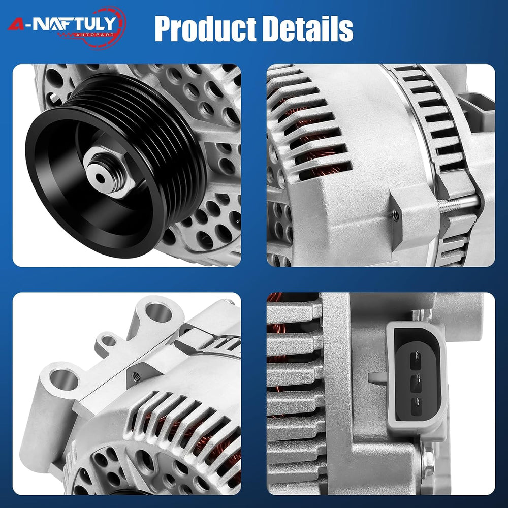 Alternator Replacement for Ford Ranger F150 E150 Explorer Escort Aerostar Bro...
