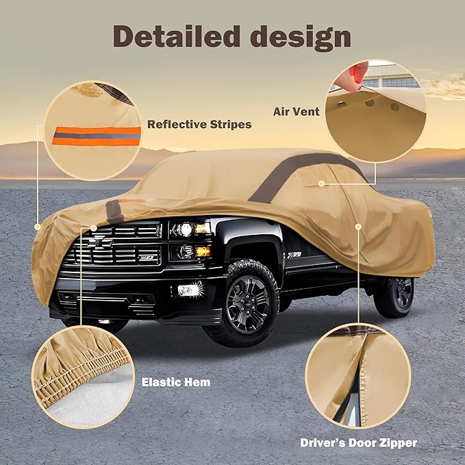 Silverado Car Cover Waterproof All Weather Compatible
