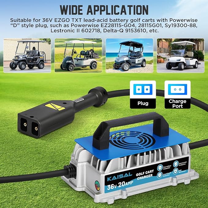 36 Volt Golf Cart Battery Charger
