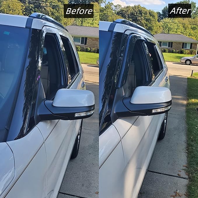 Side Window Deflector Visor Rain Guard