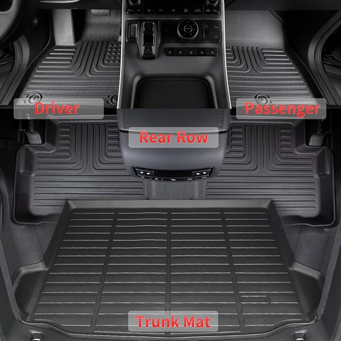 All Weather Floor Mats and Cargo Liners Set Fit