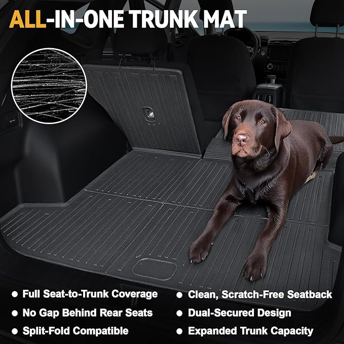 Floor Mats Set for 2022-2025 Hyundai Tucson Gas, Full Coverage All Weather