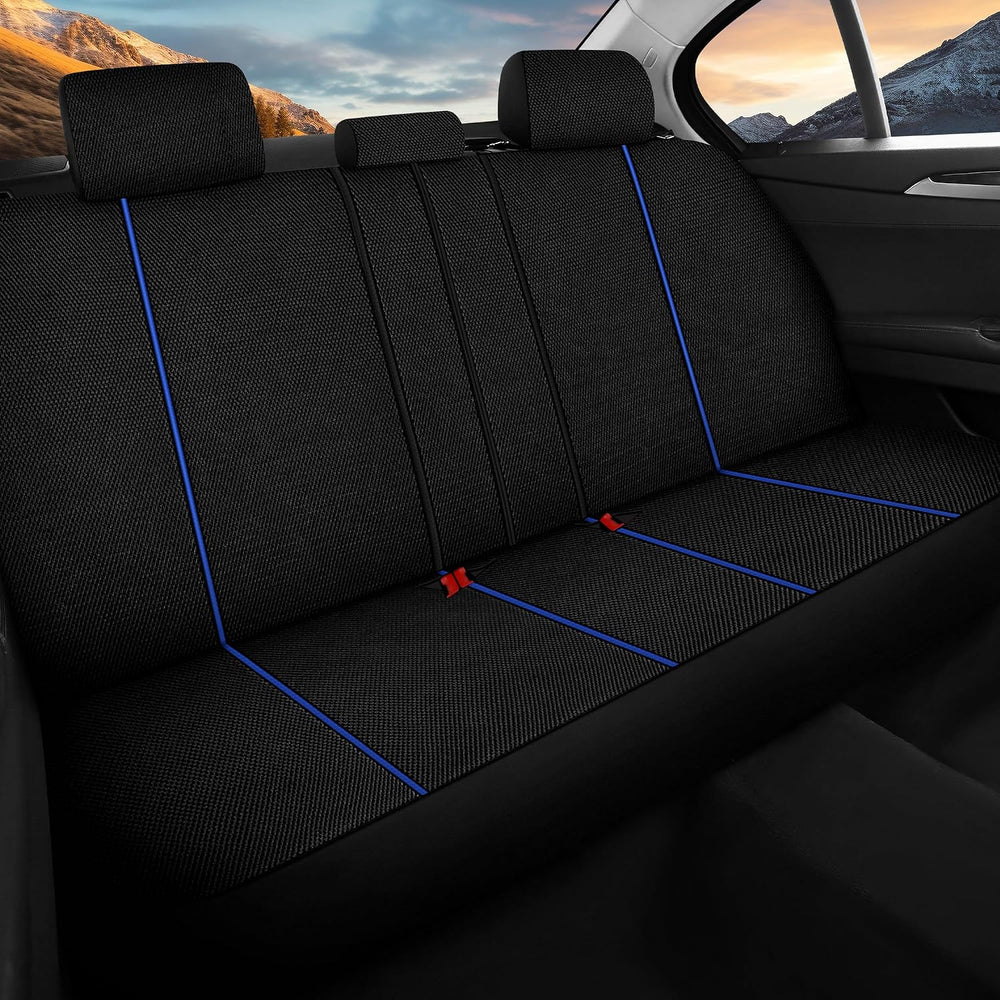Breathable Premium Car Seat Covers Full Set，3D Air-Mesh Seat Covers for Cars，...