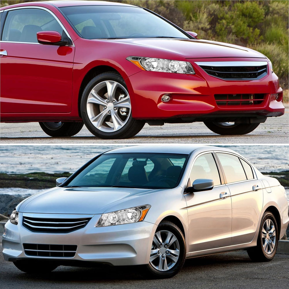 AS Headlight Assembly for 2008 2009 2010 2011 2012 Accord 4dr Sedan Headlamps...