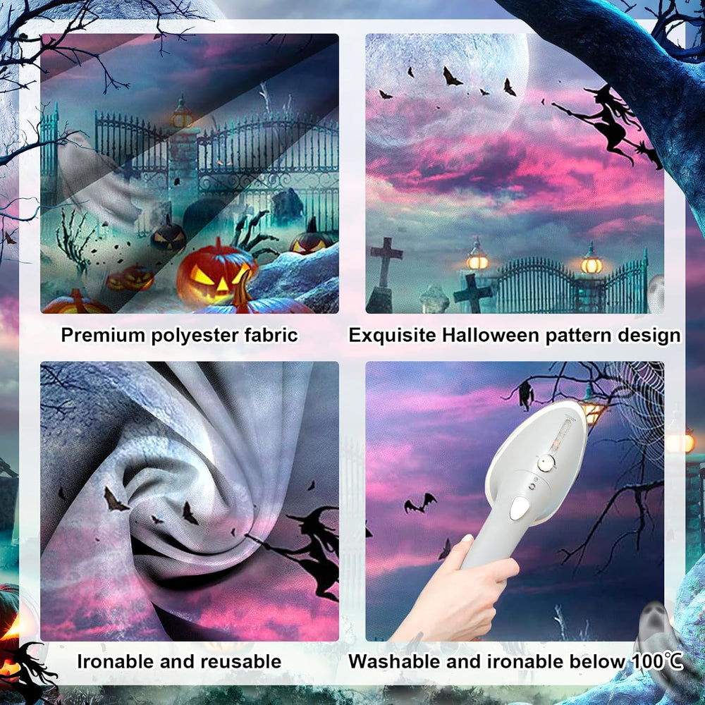 Halloween Backdrop Halloween Party Backdrop Moon Night 10 x 7 ft