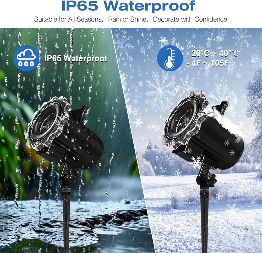 Halloween Christmas Projector Lights Outdoor, Holiday Decorations