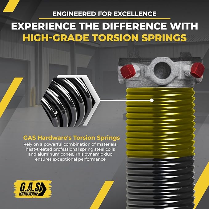 Garage Door Torsion Spring 250x2x30 Torsion Springs
