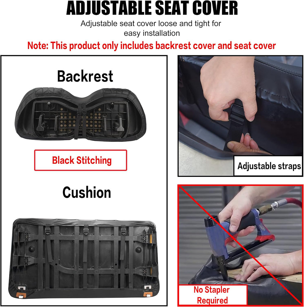 Golf Cart Diamond Front Seat Covers for Club Car Precedent