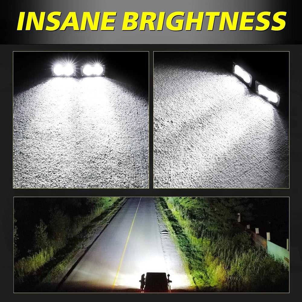 LED Pods 3 Inch 40W CREE LED Off Road Driving Lights Ditch Lights