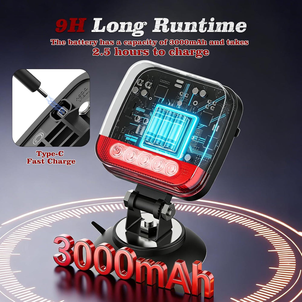 Wireless Trailer Lights Magnetic Kit, IP67 Waterproof
