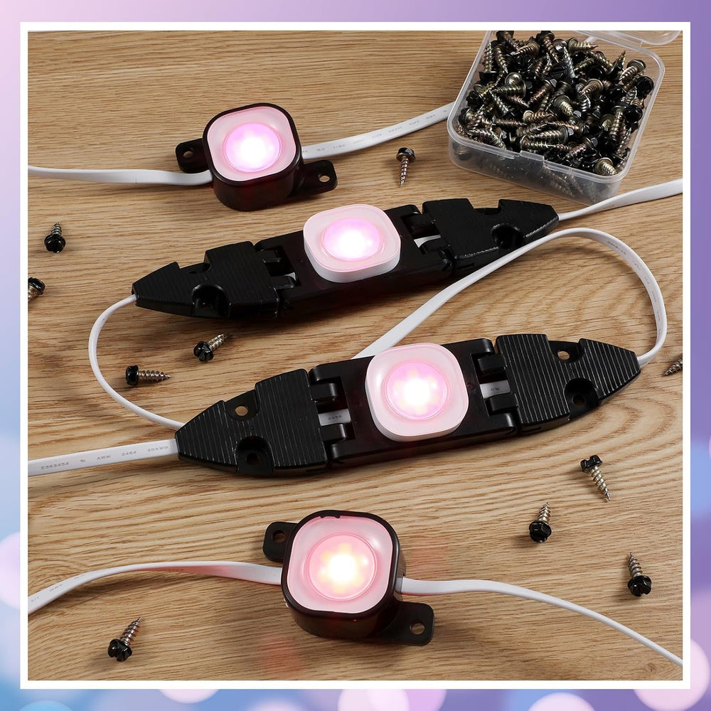 Nuanchu 99 Pcs Light Clips Set Compatible with Govee Pro H706 H806, 90 Mounti...