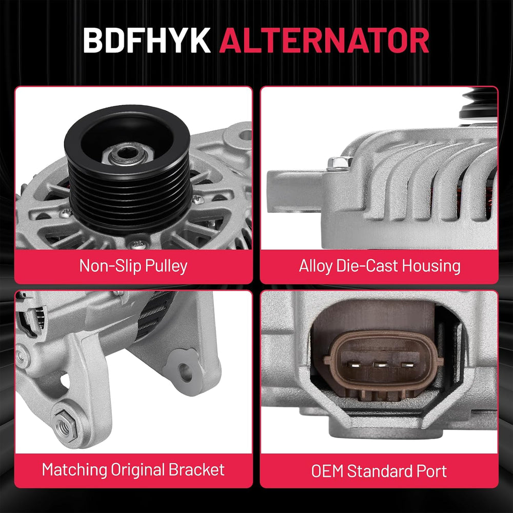 BDFHYK 23100-ZW40A Alternator For Nissan Sentra 2.0L l4 2011-2012