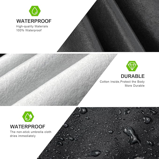 KouKou Car Cover Waterproof All Weather, 7 Layers Outdoor Car Covers