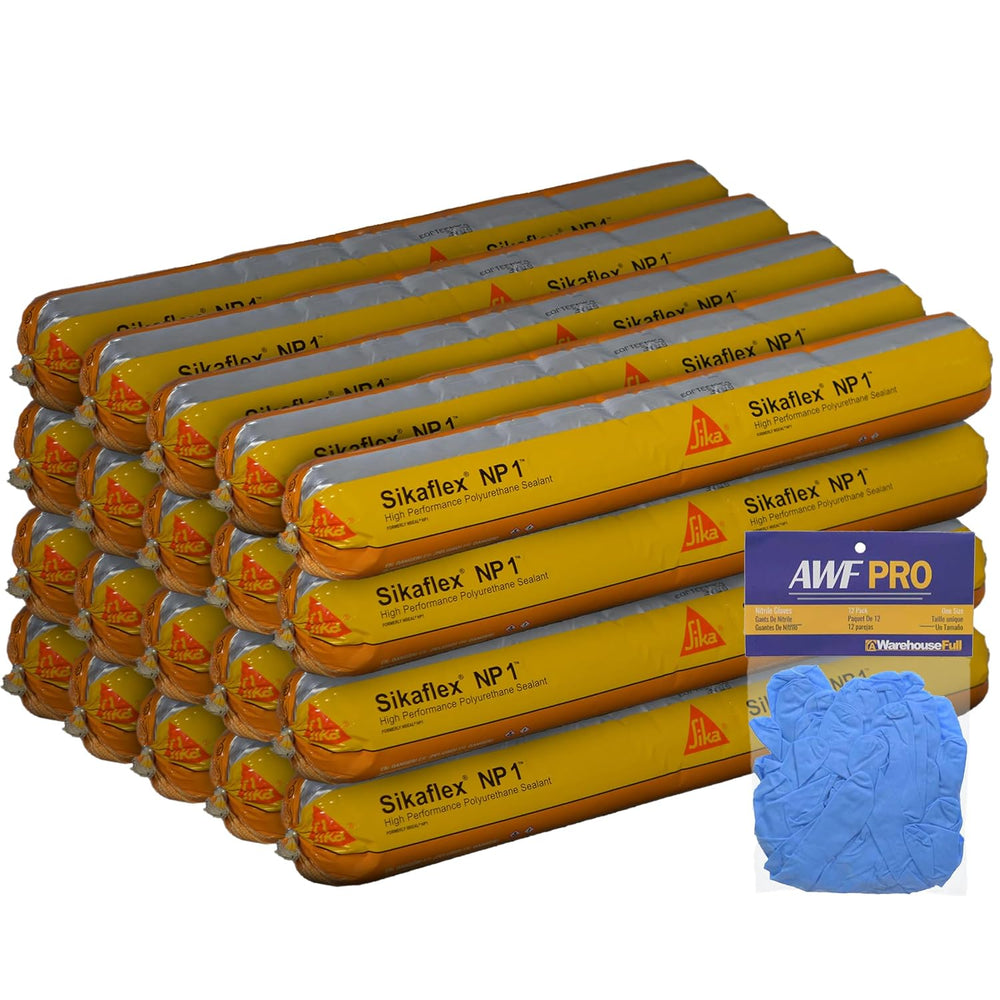 Sikaflex NP1 Polyurethane Sealant 20 oz Sausage, Stone, Pack of 20