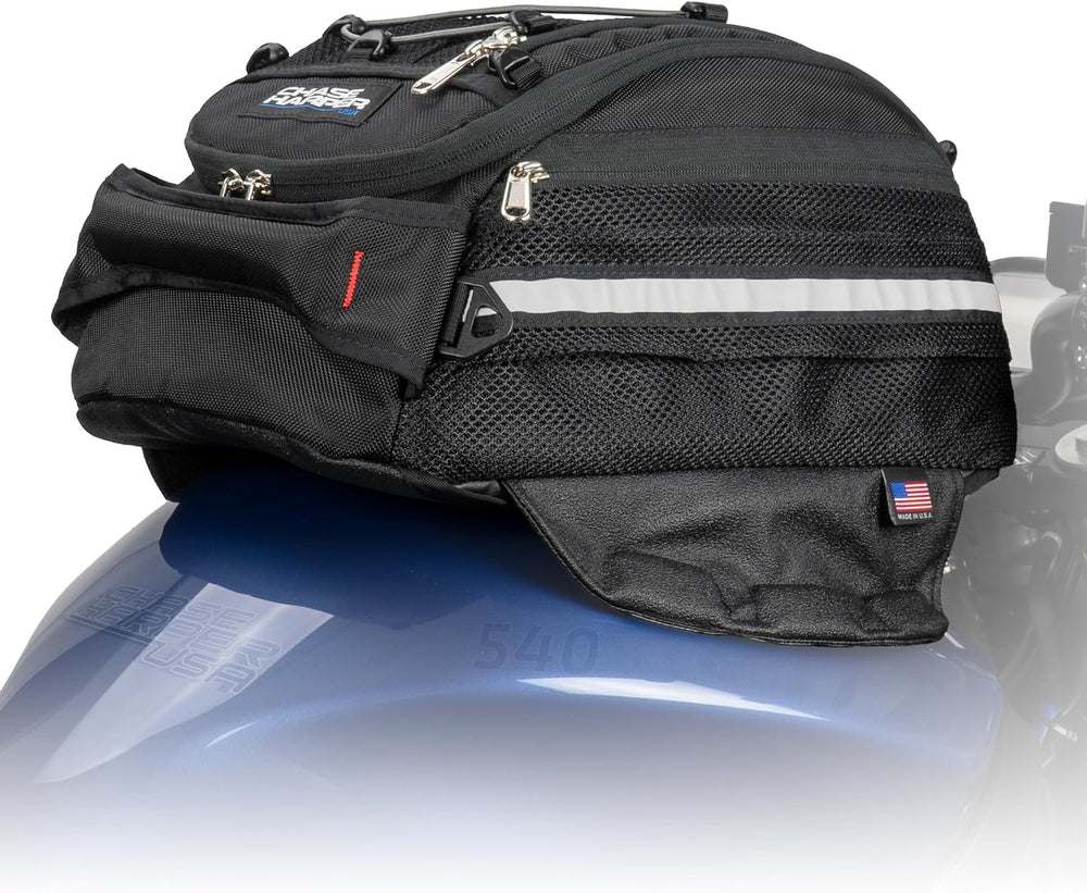 Chase Harper USA 540 Magnetic Tank Bag - Water-Resistant, Tear-Resistant, Ind...