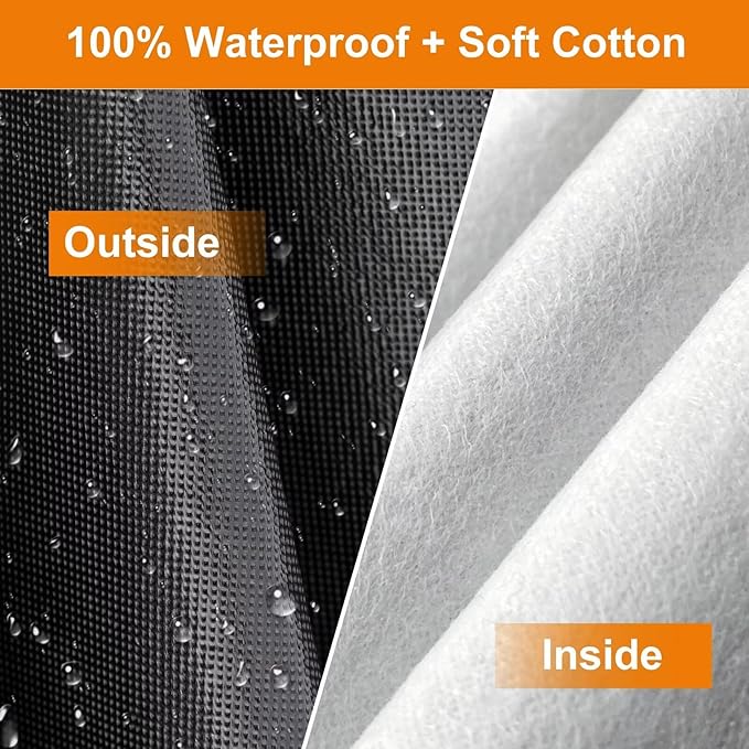 Kayme Truck Cover Custom Fit Ford Ranger Super Cab/Crew Cab Short Bed. Full