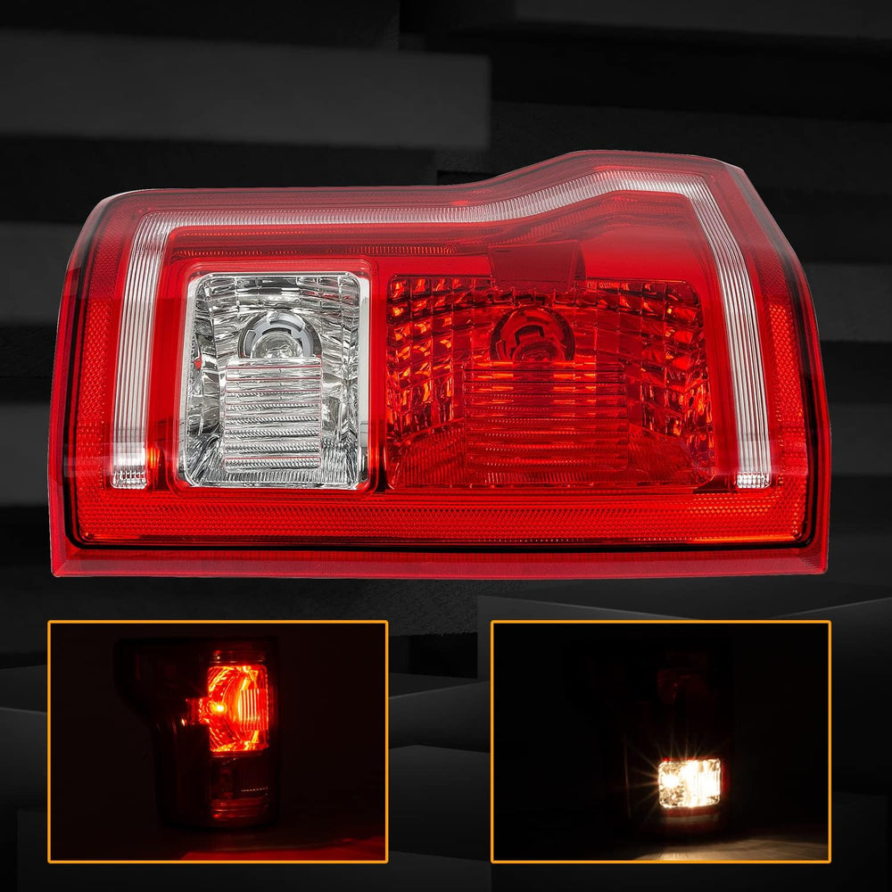 RANSOTO F150 Tail Light Compatible With Ford F-150 2015 2016 2017 Rear Brake ...