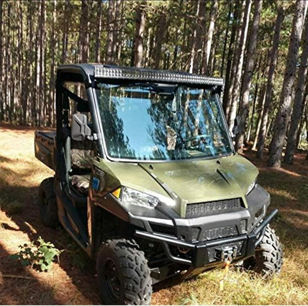 Wsays 50" 288W Light Bar Kit Fit for Polaris Ranger 570 900 1000 2013-2024