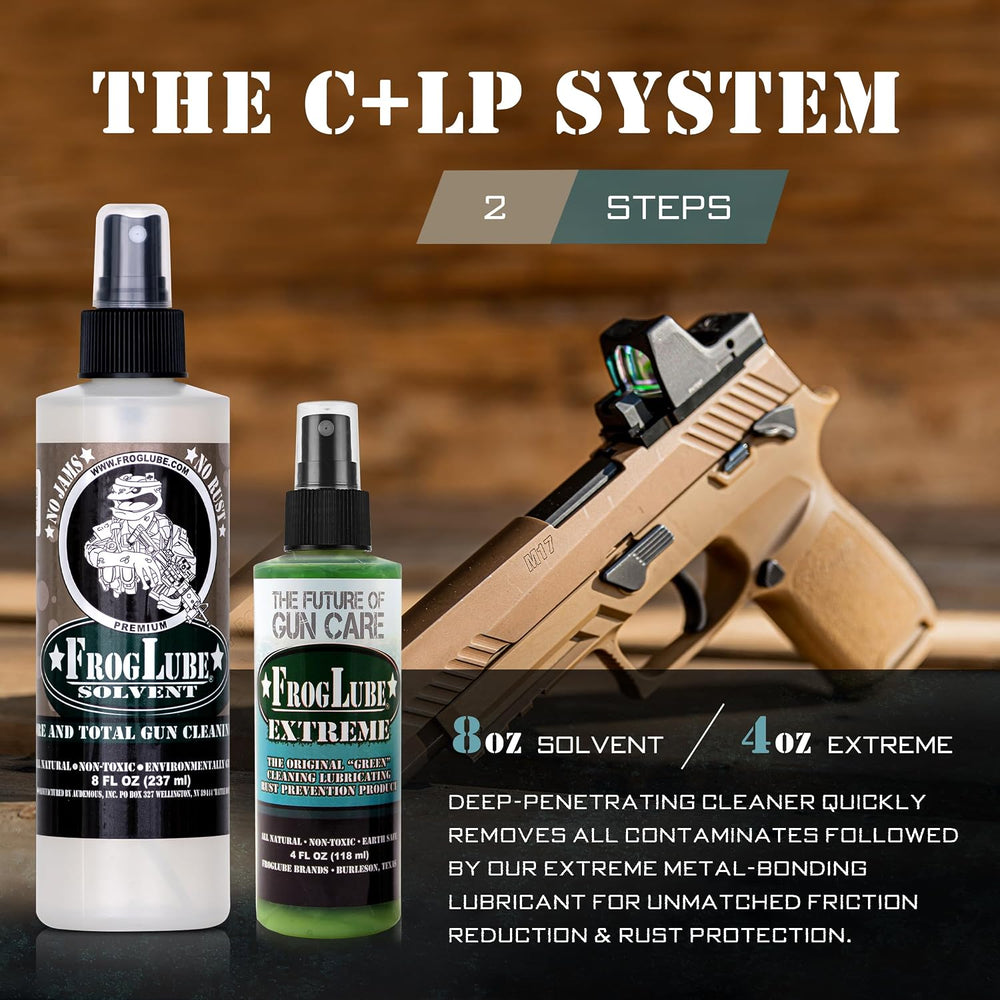 FrogLube C+LP Kit - Gun Oil and Cleaner Kit - Non Toxic