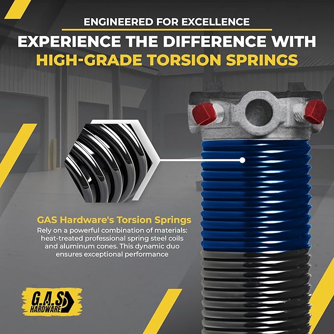 Garage Door Torsion Spring 283x2x37 Torsion Spring