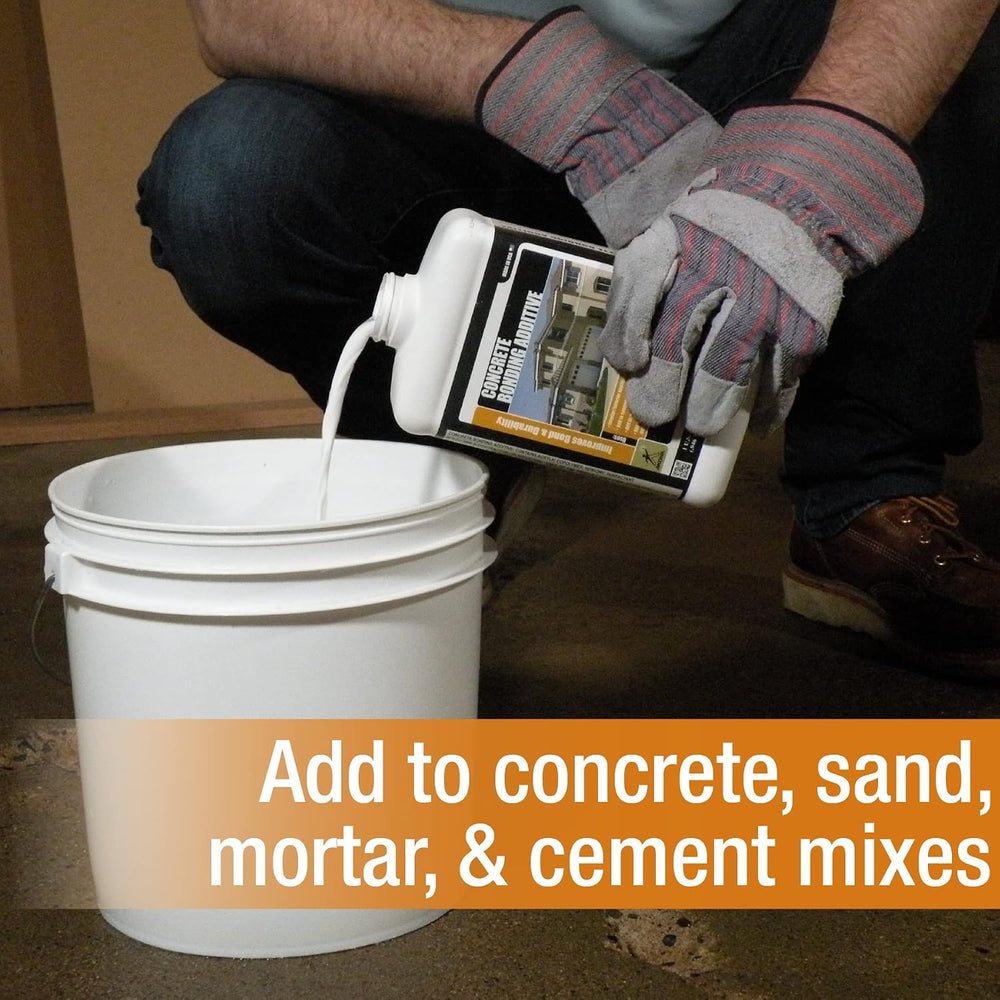 Akona Concrete Bonding Additive, 1 Gallon, Liquid Cement Bonder