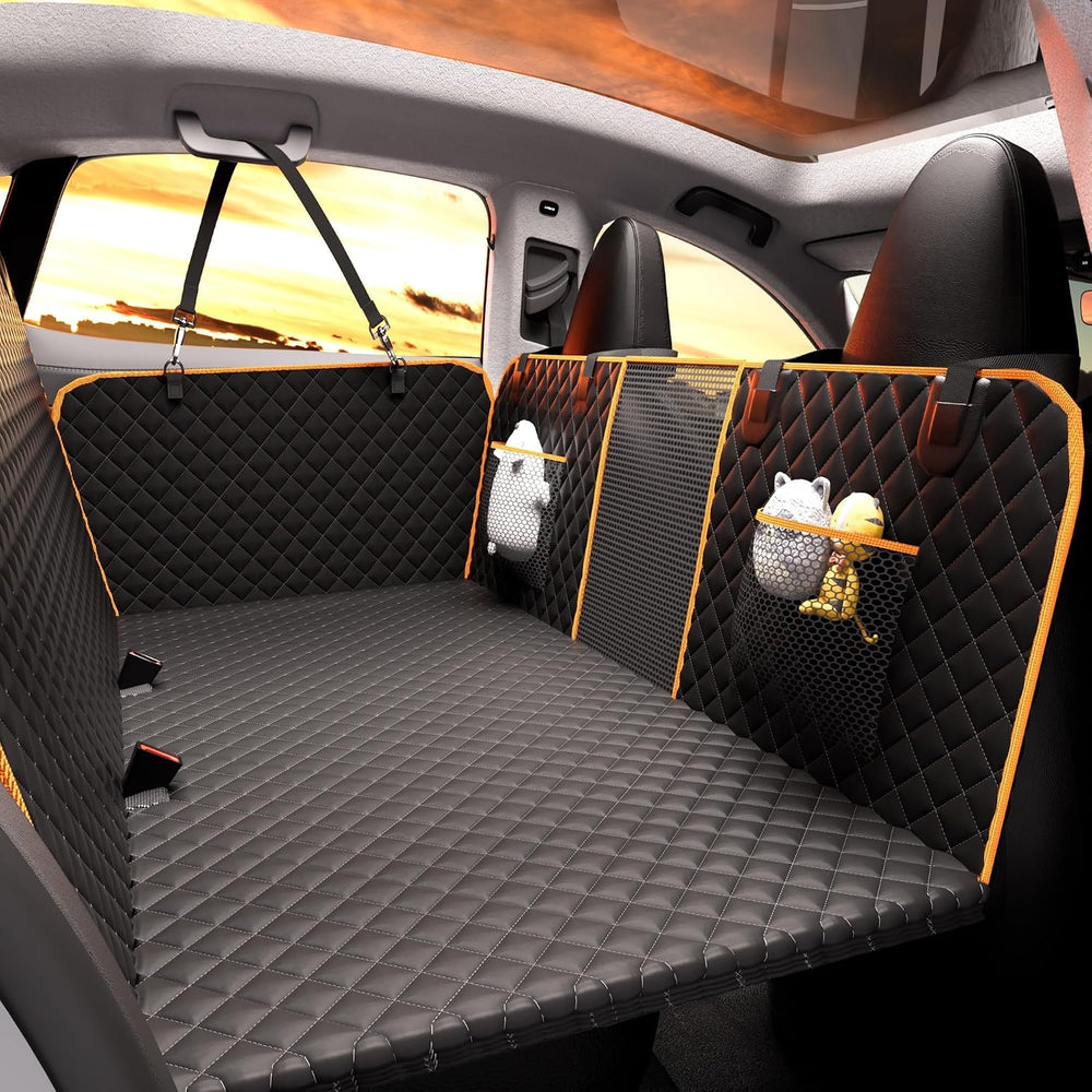 Back Seat Extender for Dogs,Heavy-Duty Dog Car Seat Cover for Back Seat