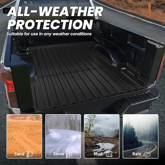 LASFIT Truck Bed Mat 2019-2025 for Chevrolet Chevy Silverado 1500 | GMC Sierra