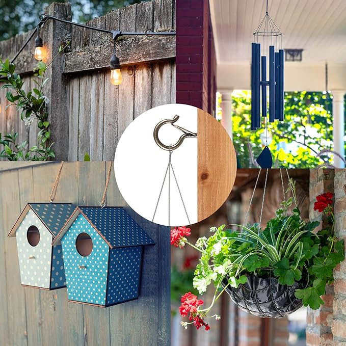 48 PCS Q-Hanger Hooks, Screw Hooks