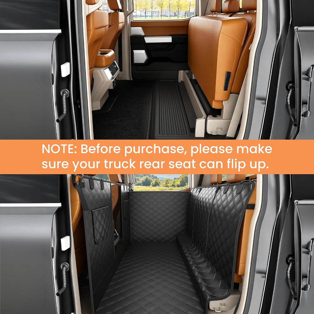 F150 Floor Cover for Crew Cab Trucks with Fold-Up & Split Seats
