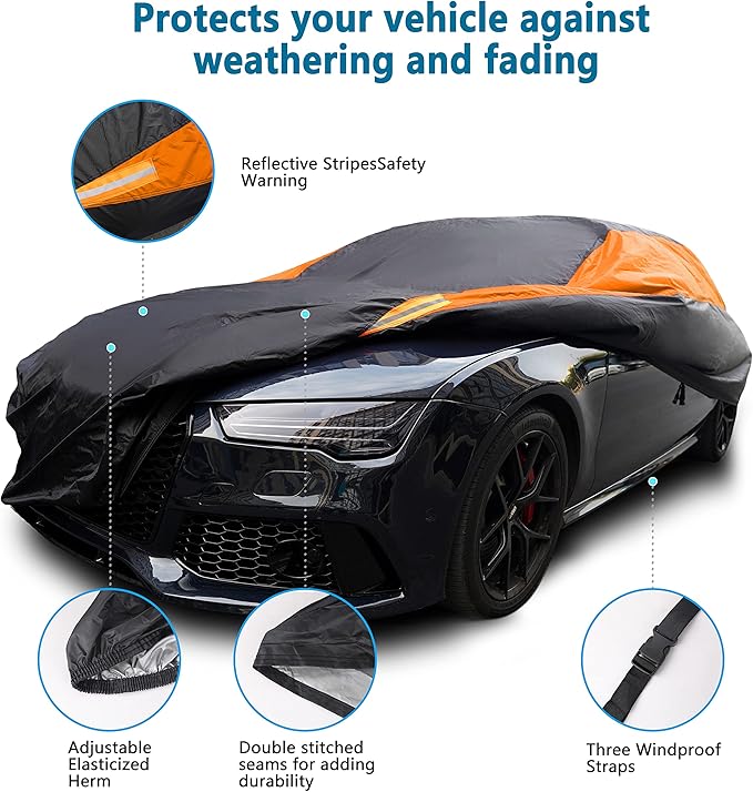 MORNYRAY Waterproof All Weather Snowproof UV Protection Windproof Outdoor Full