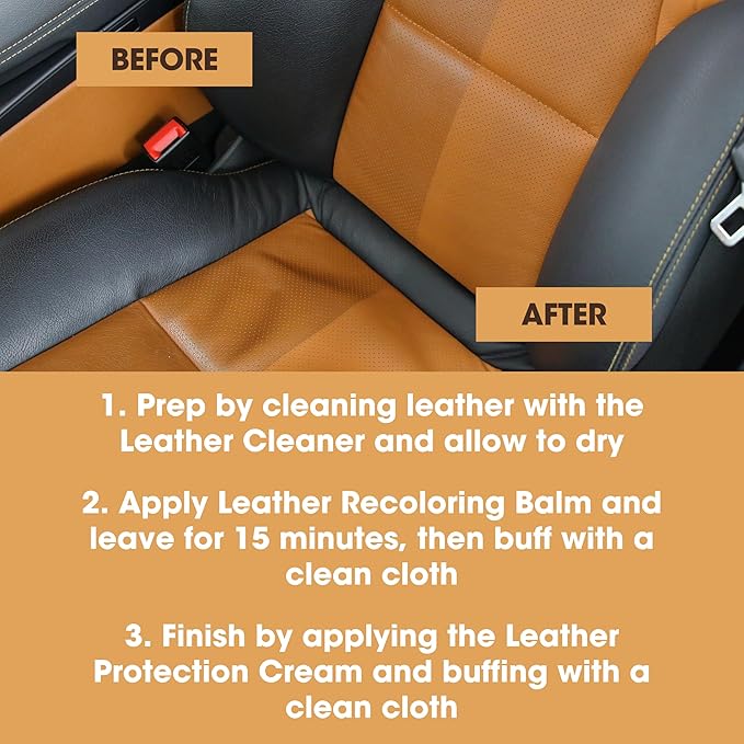 Furniture Clinic Leather Complete Restoration Kit | (5 Piece)