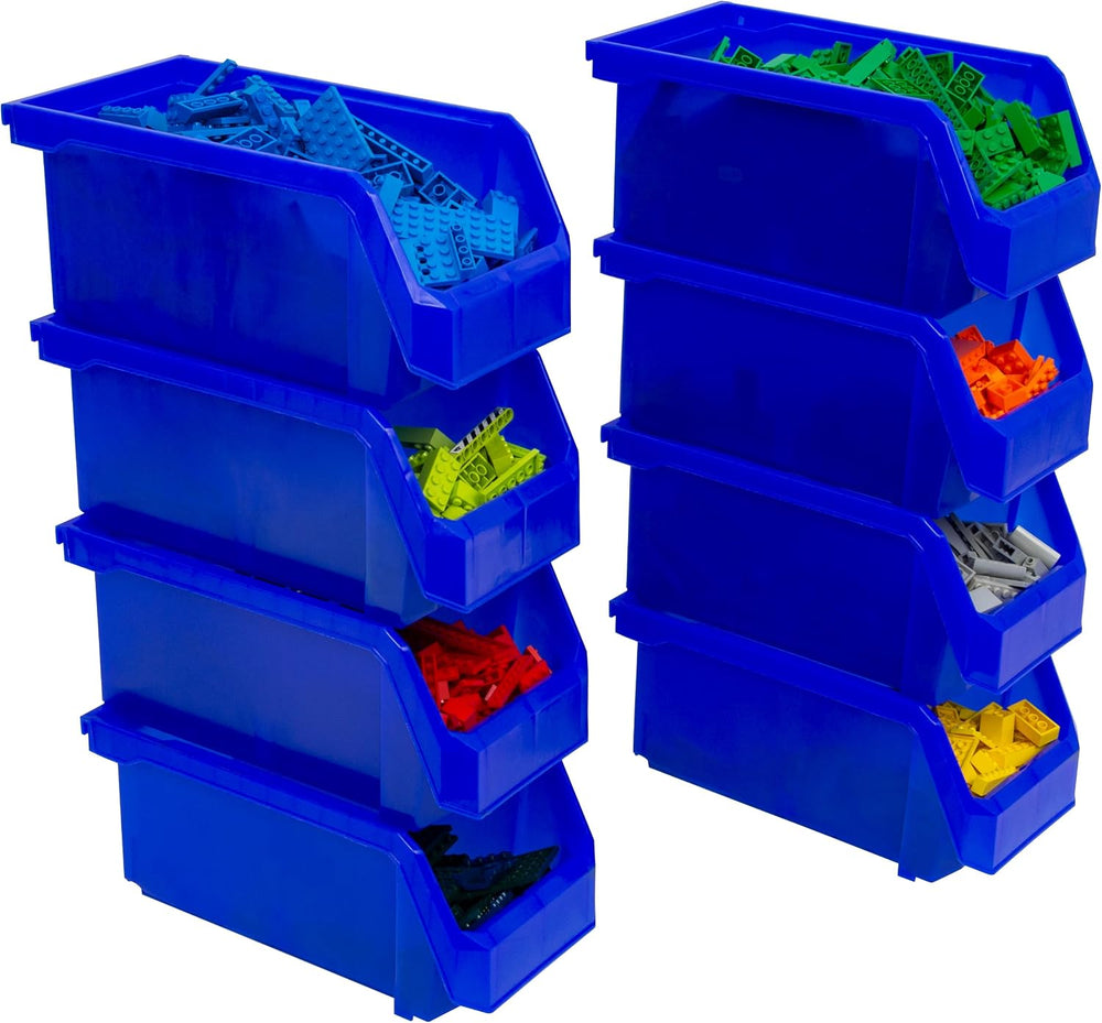 Plastic Containers for Organizing and Storage Bins for Closet, Garage or Pant...