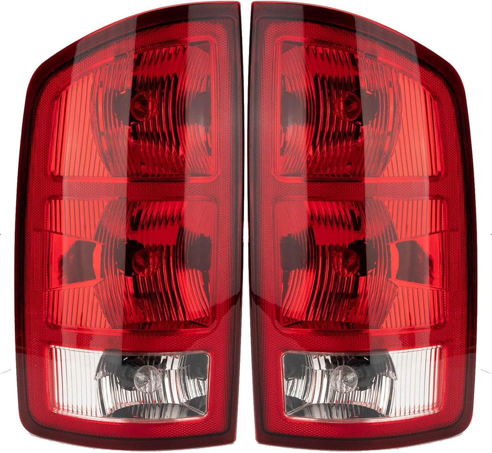 Tail Light Assembly Compatible with 2002-2006 Dodge Ram 1500 2003-2006 Dodge ...