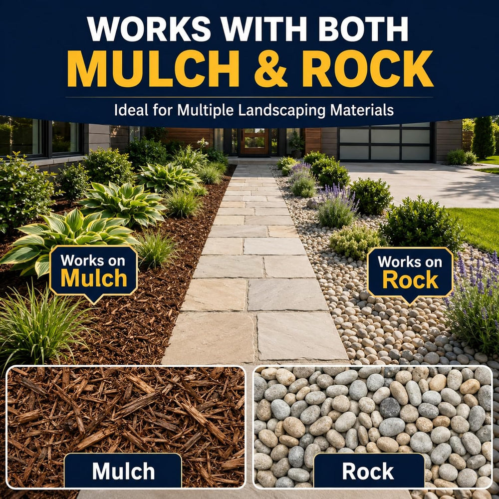 Teexpert Rock Glue for Landscaping: 1 Gallon Dry-Clear Mulch Binder Water-Bas...