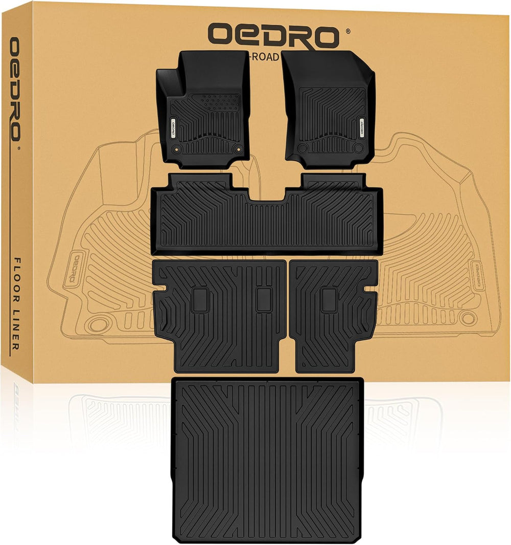 OEDRO Floor Mats for Chevrolet Equinox/GMC Terrain 2018-2024, Custom Fit TPE