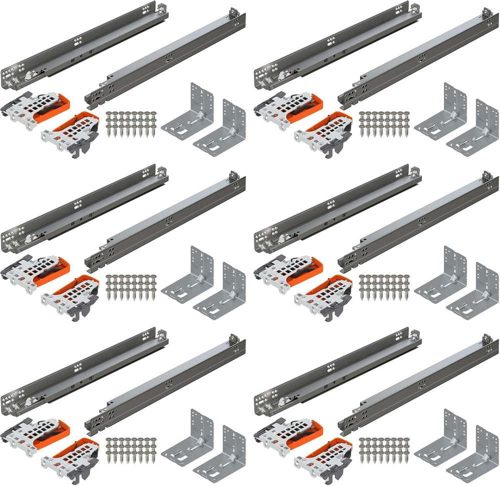 Bundle - BLUM TANDEM Drawer Slides with BLUMOTION. Includes Slides 563H, Lock...