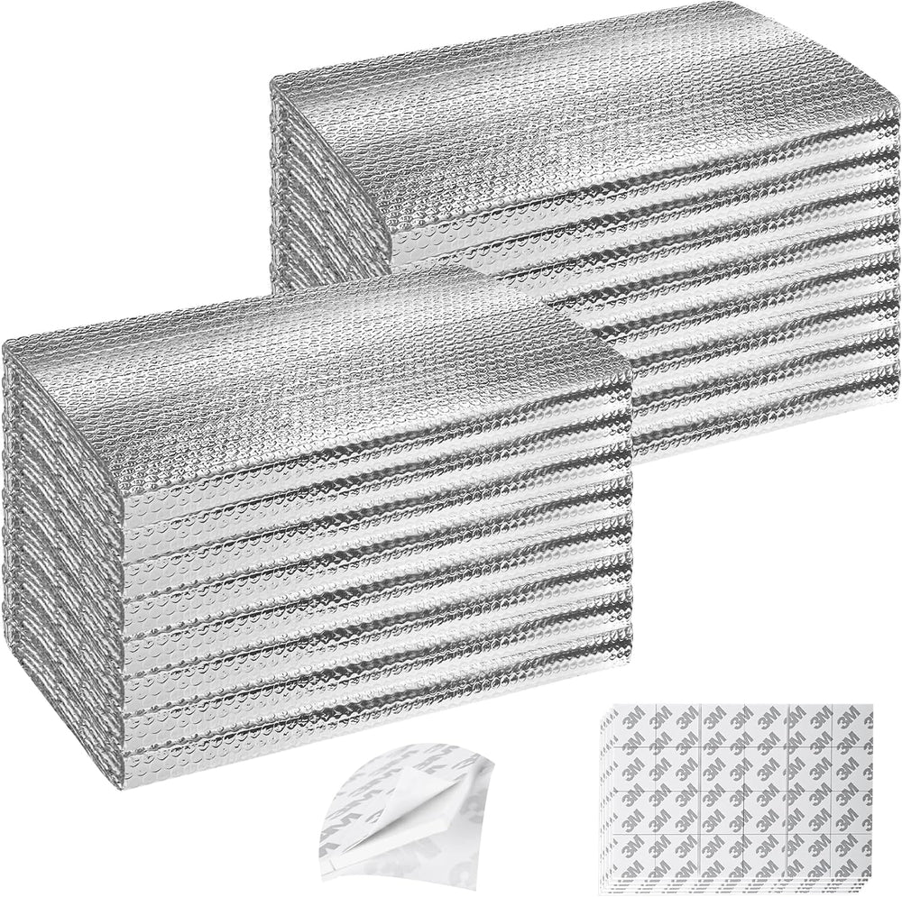 Garage Door Insulation Kit 16P Double Bubble Window Heat Insulation Panels, 6...