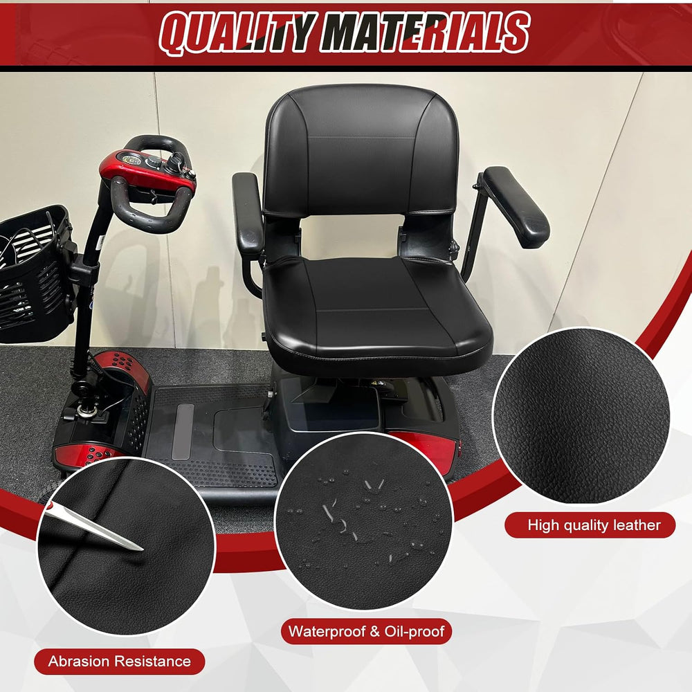 Mobility Scooter Seat Cover Replacement for Pride Go-Go Elite Traveller, Dura...