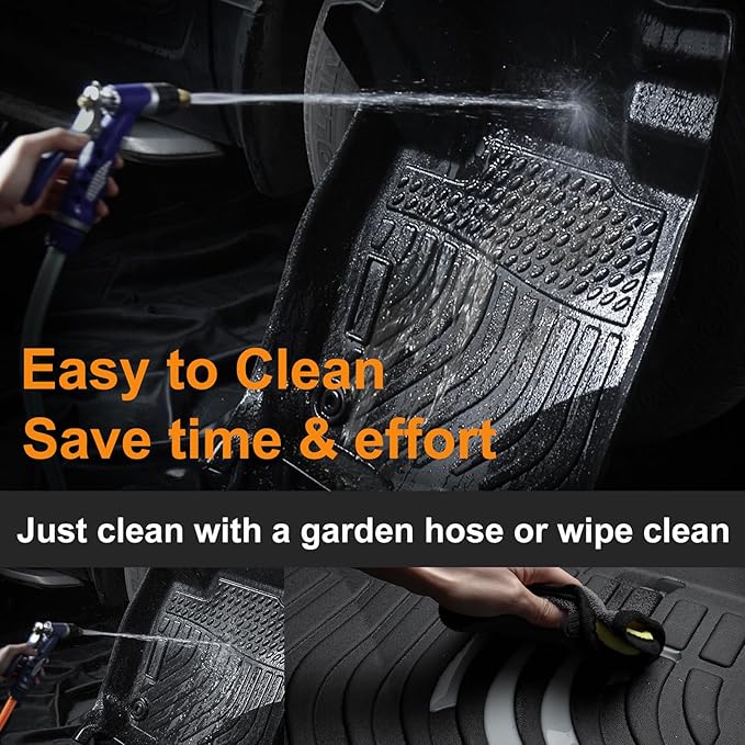 Binmotor-All Weather Car Floor Mats Cargo Liner Set