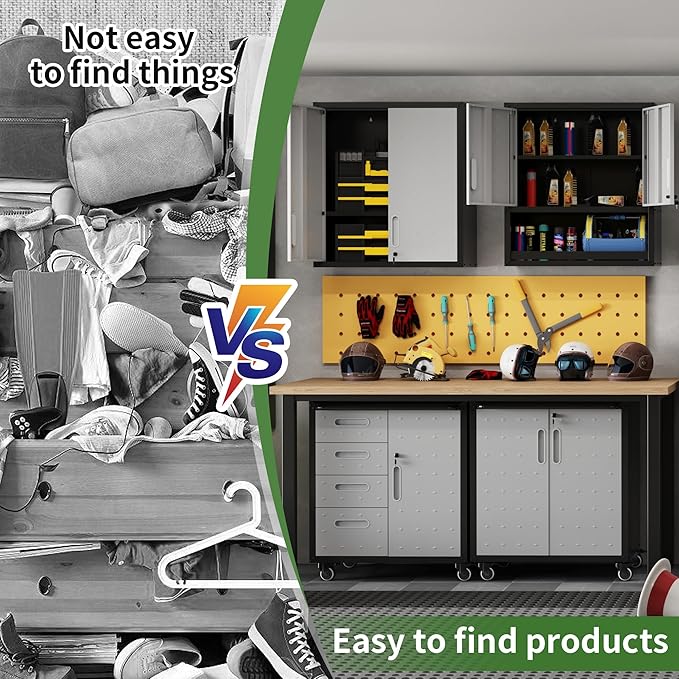 Garage Wall Cabinet, Metal Wall Cabinet