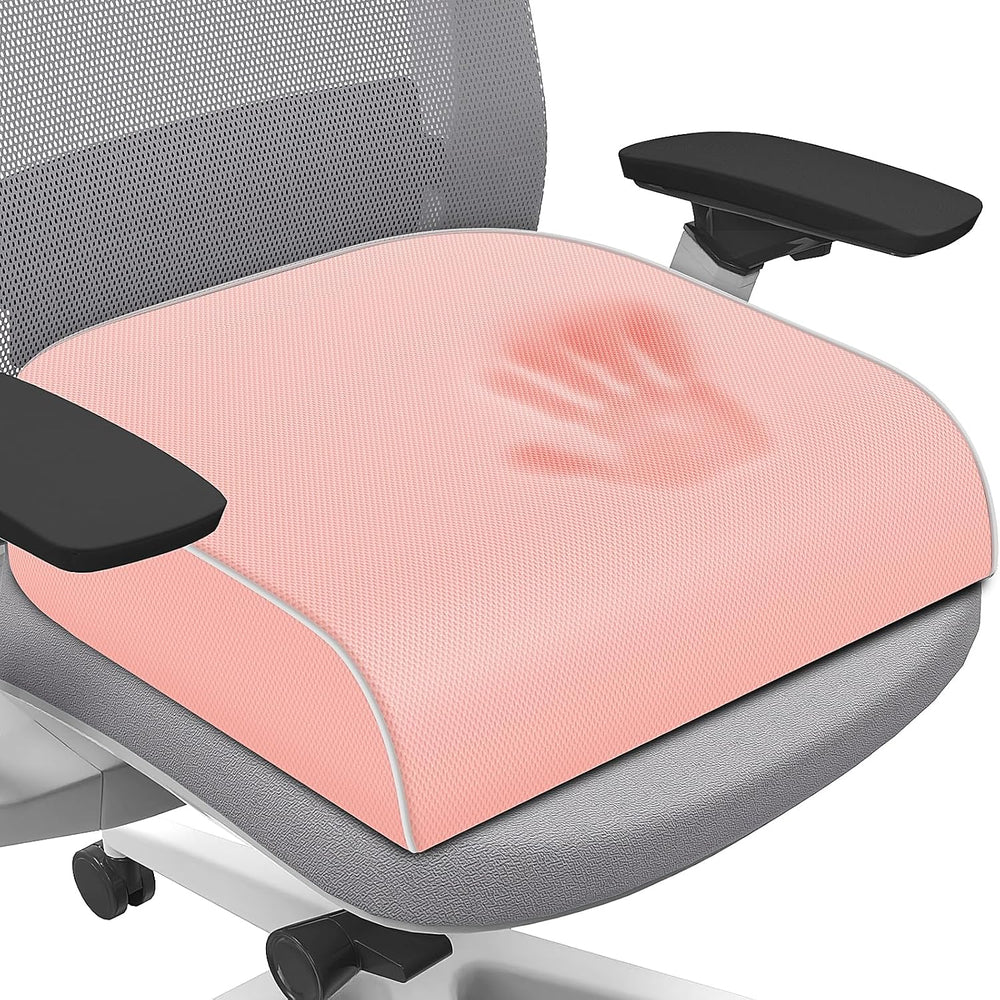 SweetSlubr Seat Cushion, Chair Pad, Memory Foam Tailbone Pain Relief