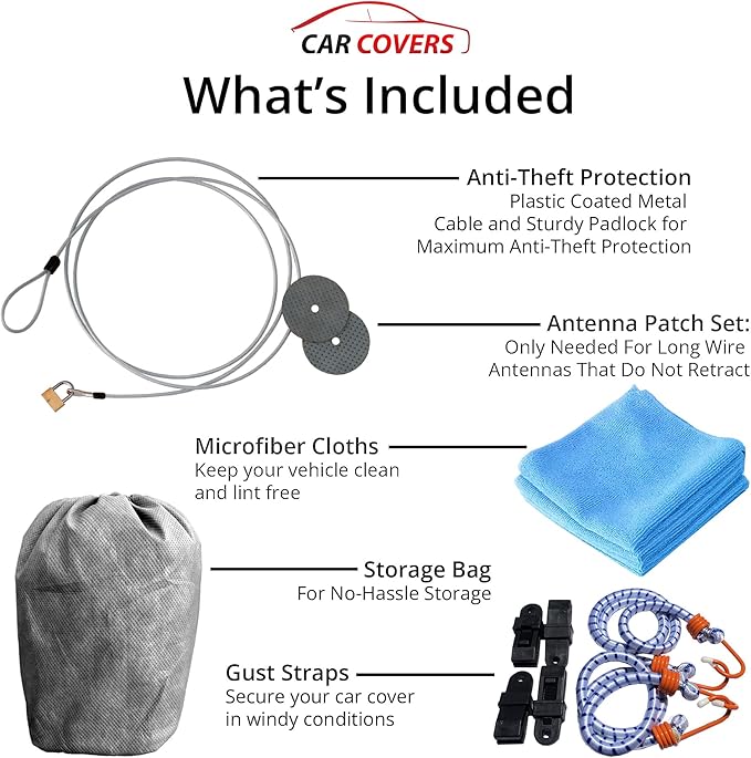 Car Covers Weatherproof Max Truck Cover & Warranty Compatible