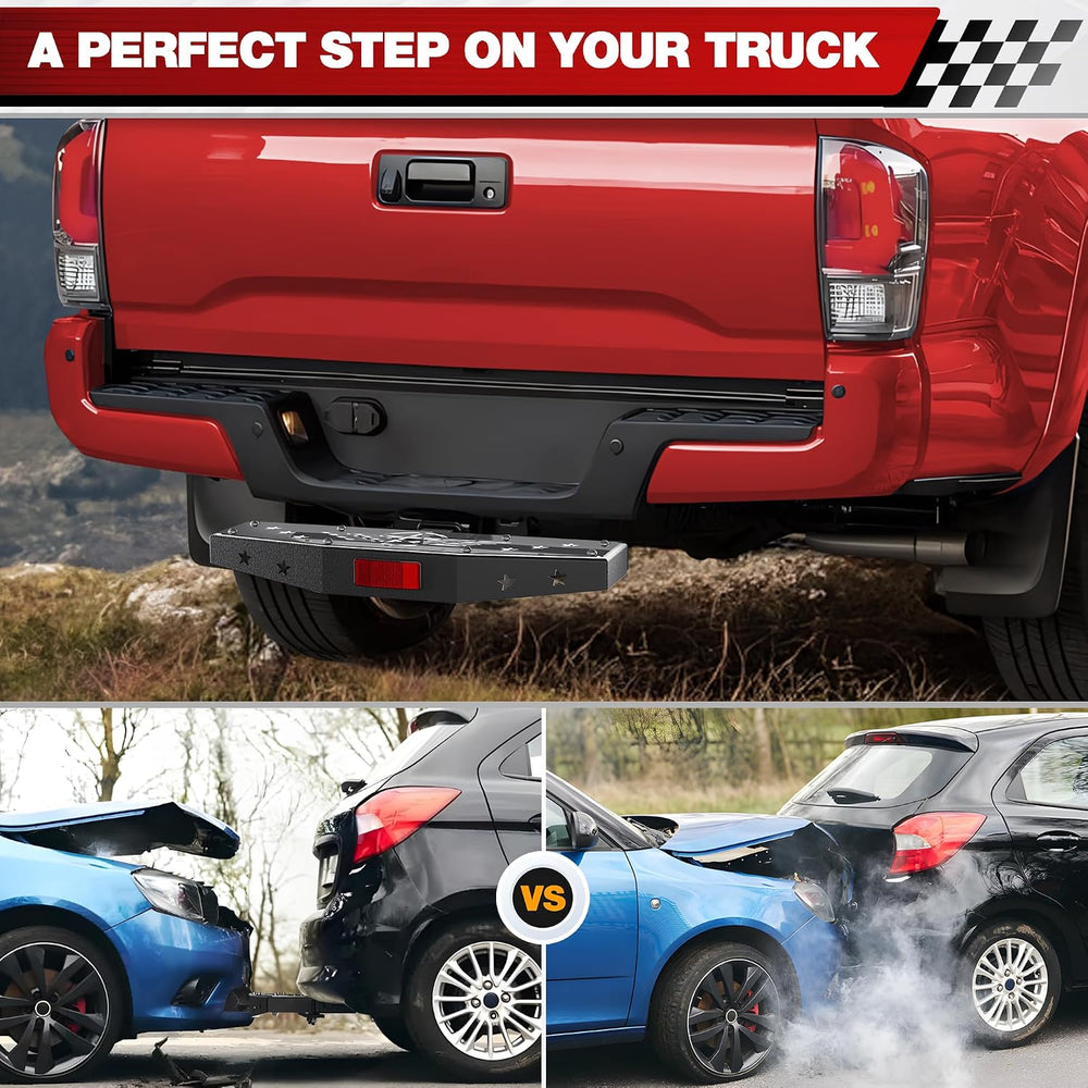 Hitch Step Trailer Hitch Step Fit for 2 Inch Receiver with Pin Lock, Textured...