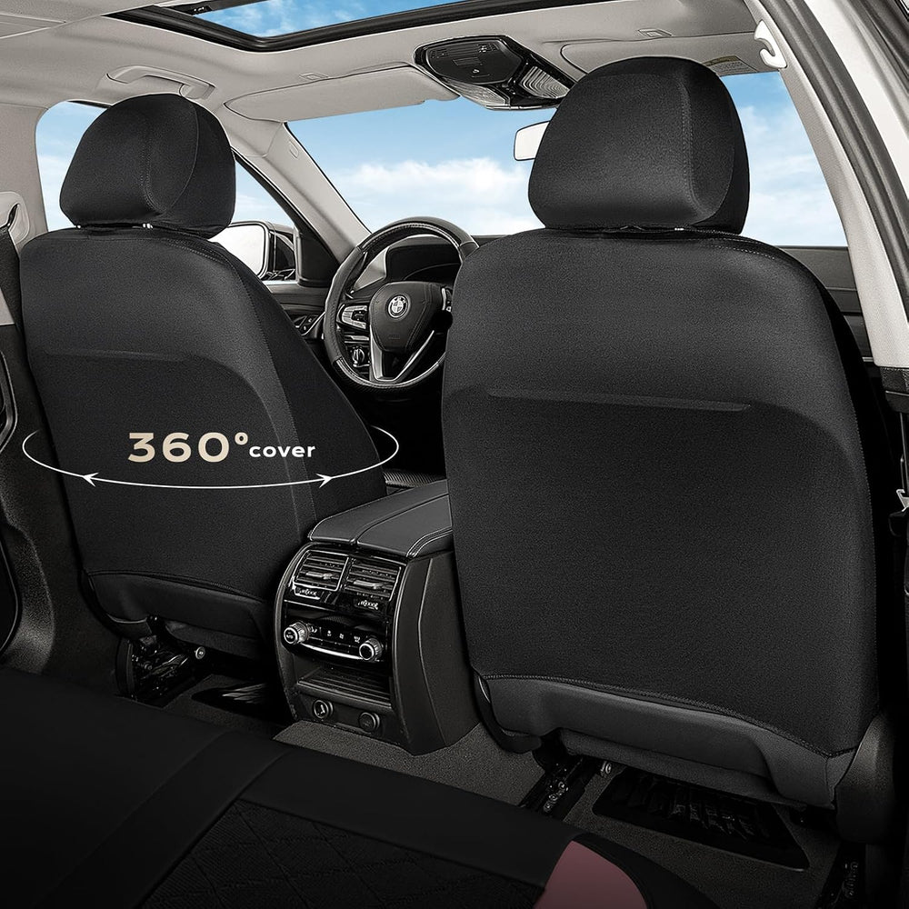 Coverado Car Seat Covers, Seat Covers Full Set, 5 Seats Automotive Seat Cover...