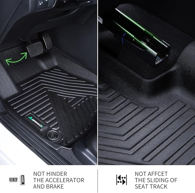 ANBINGO® Floor Mats for 2024 2025 CX-90 & CX90 PHEV 6&7 Seater 2nd Ro...