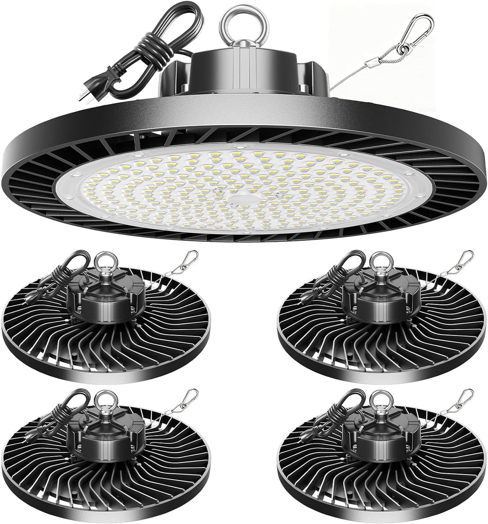 350W UFO LED High Bay Light, 52500LM 5000K Commercial Bay Lighting